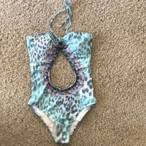 Gorgeous 1 Piece Bathing Suit! Small New W/Tag!